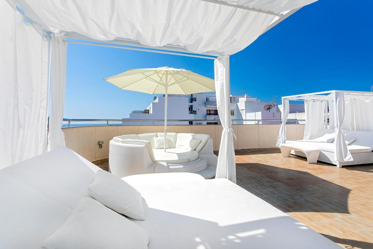 Aparthotel Duquesa Playa Santa Eularia des Riu Eksteriør billede