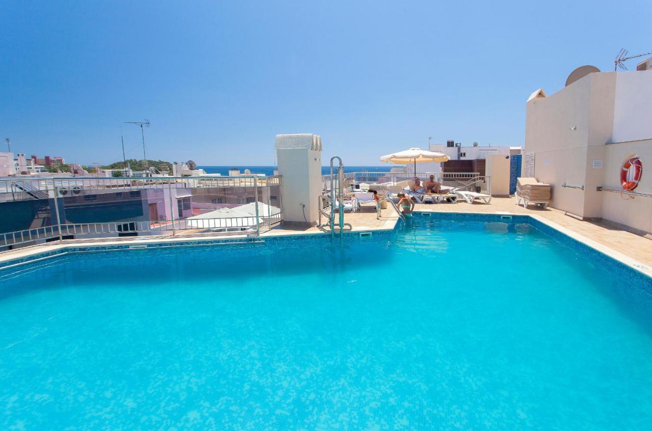 Aparthotel Duquesa Playa Santa Eularia des Riu Eksteriør billede