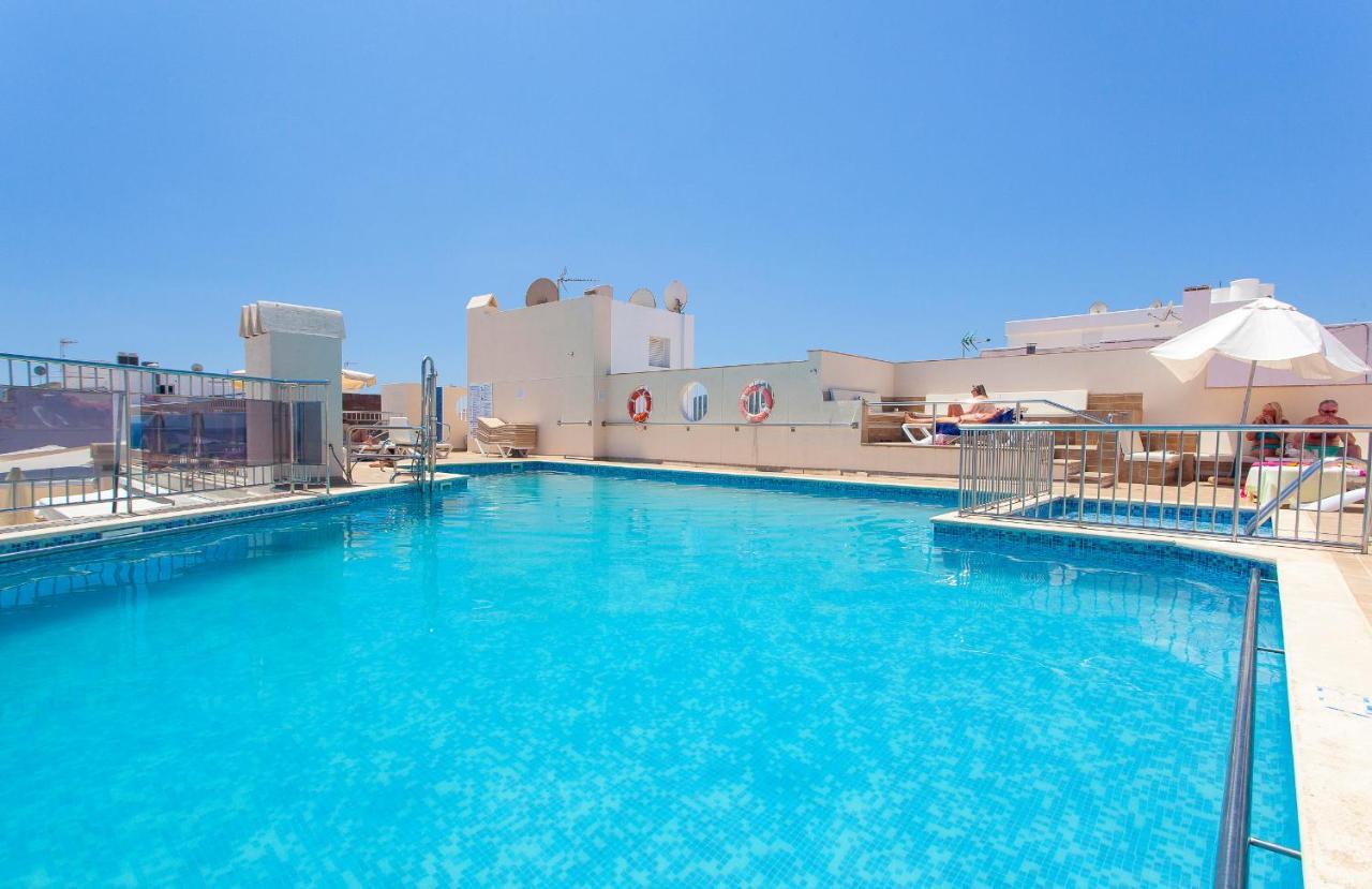 Aparthotel Duquesa Playa Santa Eularia des Riu Eksteriør billede